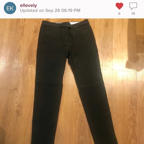 J Crew High Waisted Black Work Pants - Picture 4 of 7